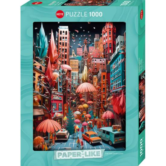 Puzzle Heye Straßenschlucht 1000 Teile