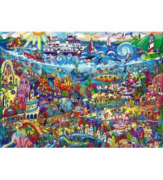 Heye Magic Sea Puzzle, 1000-teilige Dreiecksbox