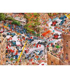 Heye Classics of Monaco Puzzle, dreieckige Box mit 1500 Teilen