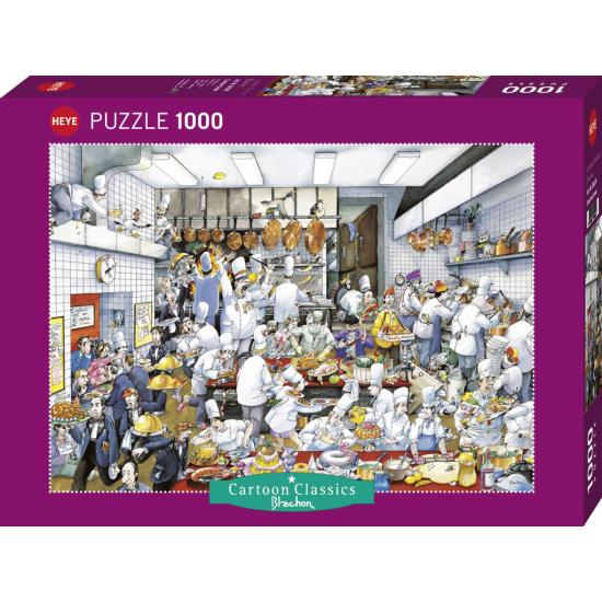 Puzzle Heye Kreative Köche von 1000 Teile