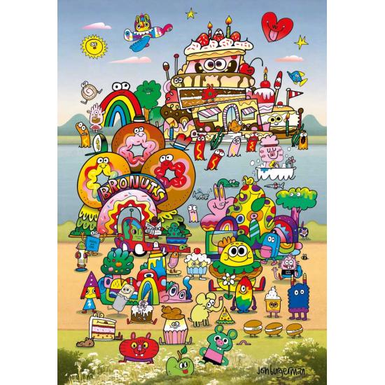 Puzzle Heye Mit Jon Burgerman 500 Teile