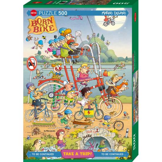Puzzle Heye Mit Marino Delgado 500 Teile