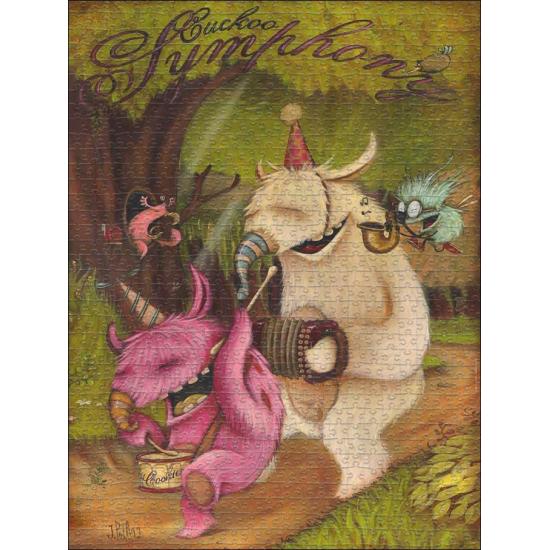 Heye Cuckoo Symphony 1500-teiliges Puzzle
