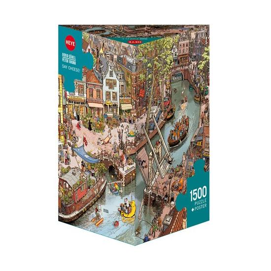 Puzzle Heye Vorsicht vor dem Käse 1500 Teile Puzzle Heye Vorsicht vor dem Käse 1500 Teile