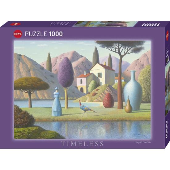 Puzzle Heye Dame In Blau 1000 Teile