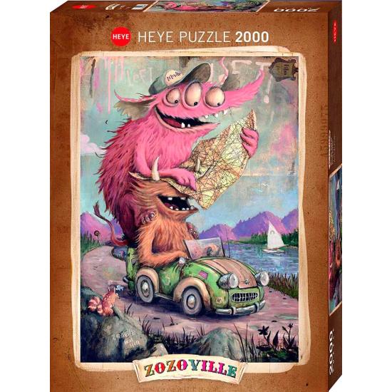 Heye Route Puzzle 2000 Teile