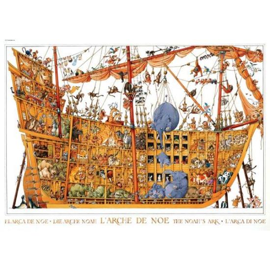 Heye Noahs Arche Puzzle 2000 Teile