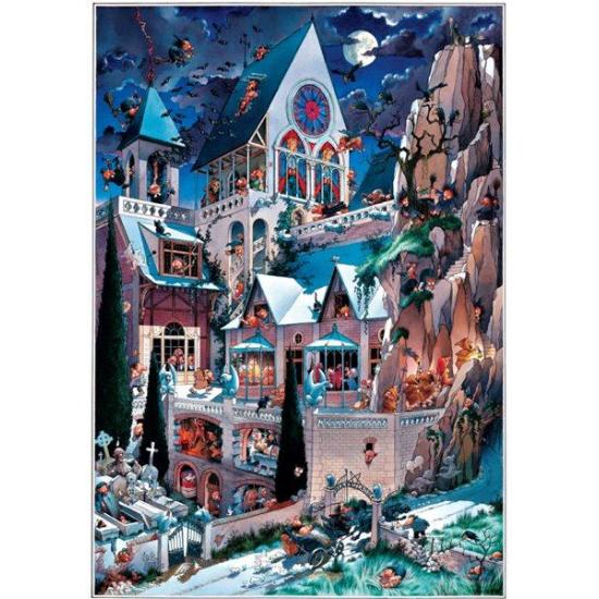 Puzzle Heye Das Schloss des Grauens 2000 Teile