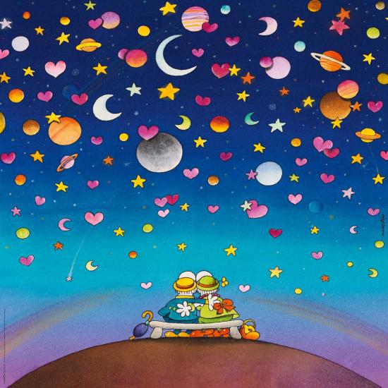 Puzzle Heye Das unendliche Firmament mit 1000 Teilen