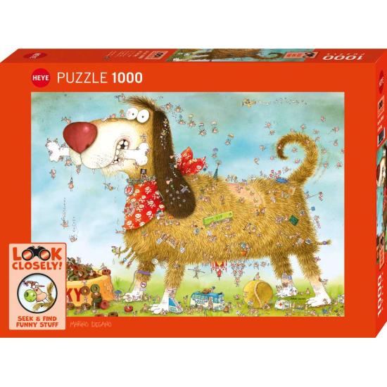 Puzzle Heye Beim Hund 1000 Teile