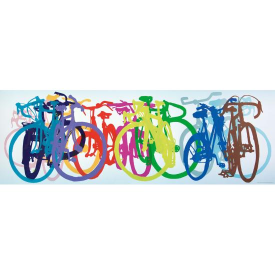 Heye-In-a-Row-Puzzle in Vollfarbe mit 1000 Teilen