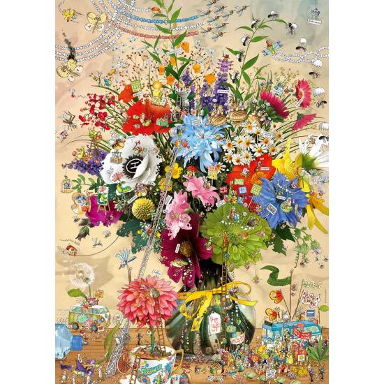 Heye Blumen mit Leben Puzzle 1000 Teile Heye Blumen mit Leben Puzzle 1000 Teile