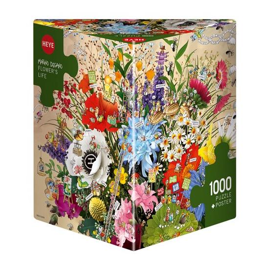 Heye Blumen mit Leben Puzzle 1000 Teile Heye Blumen mit Leben Puzzle 1000 Teile