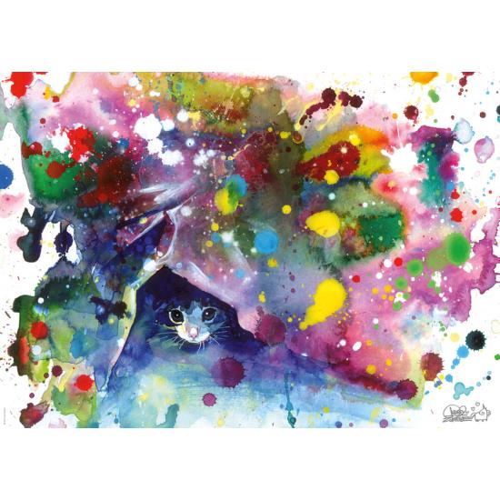 Heye Free Colors Puzzle, Meow 1000 Teile