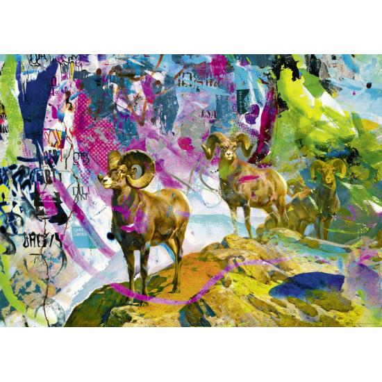 Puzzle Heye Dickhörner 1000 Teile