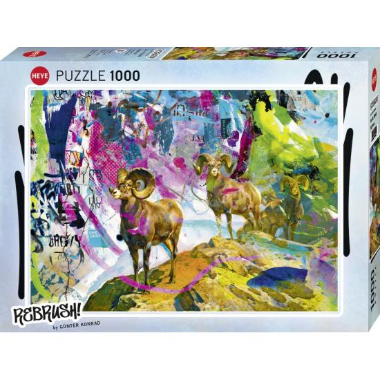 Puzzle Heye Dickhörner 1000 Teile