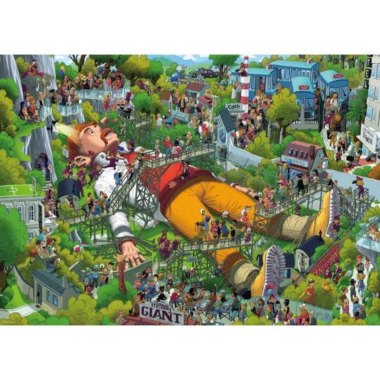 Heye Gulliver Puzzle, 1000-teilige Dreiecksbox