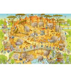 Heye African Habitat Puzzle 1000 Teile