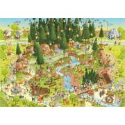 Heye Black Forest Habitat 1000-teiliges Puzzle