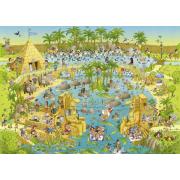 Heye Nile Habitat Puzzle 1000 Teile