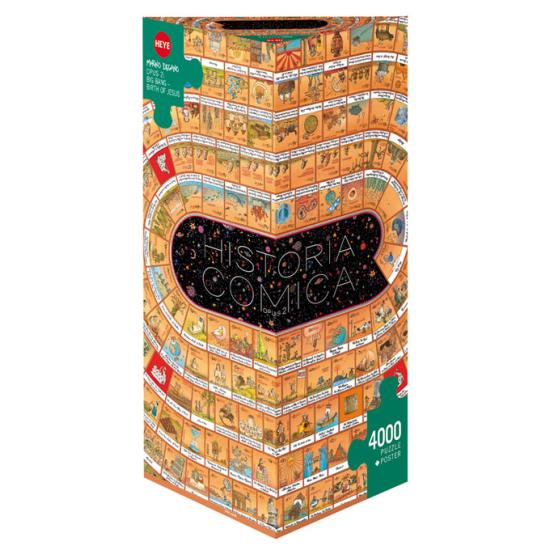 Puzzle Heye Comic History II mit 4000 Teilen