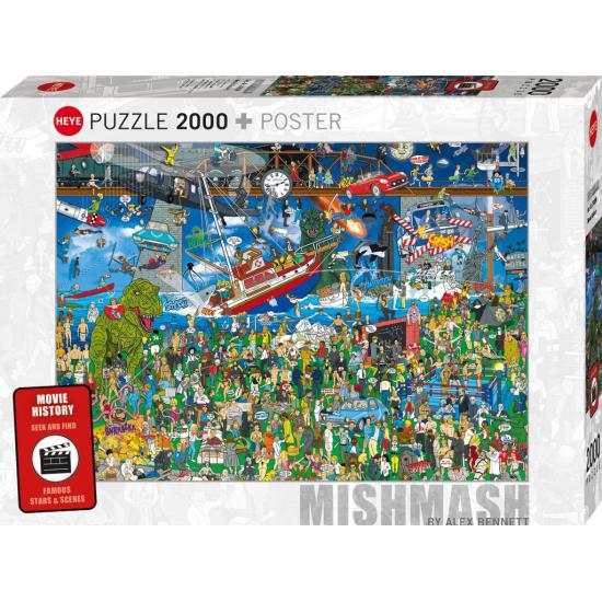 Heye Filmgeschichte-Puzzle 2000 Teile