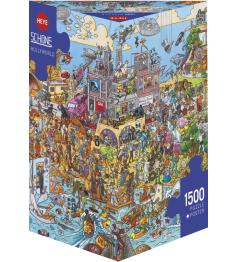 Puzzle Heye Hollyworld Dreieckige Box mit 1500 Teilen