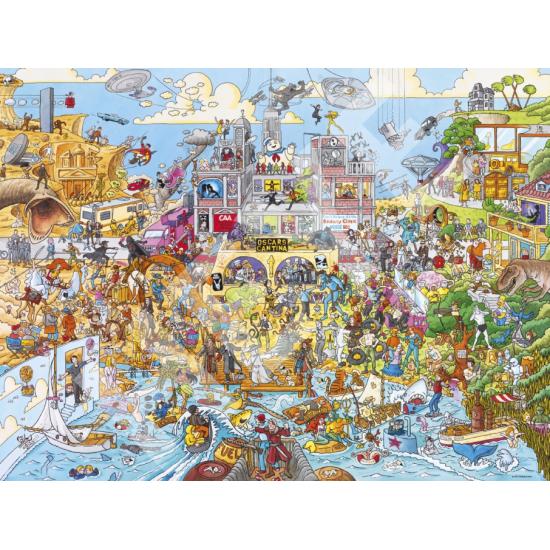 Puzzle Heye Hollyworld Dreieckige Box mit 1500 Teilen