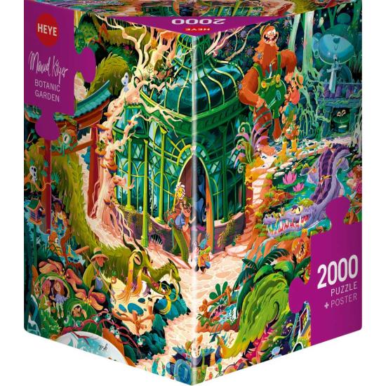 Puzzle Heye Botanischer Garten, 2000 Teile Puzzle Heye Botanischer Garten, 2000 Teile