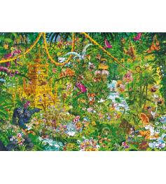 Heye Deep Jungle Puzzle, 2000-teilige Dreiecksbox