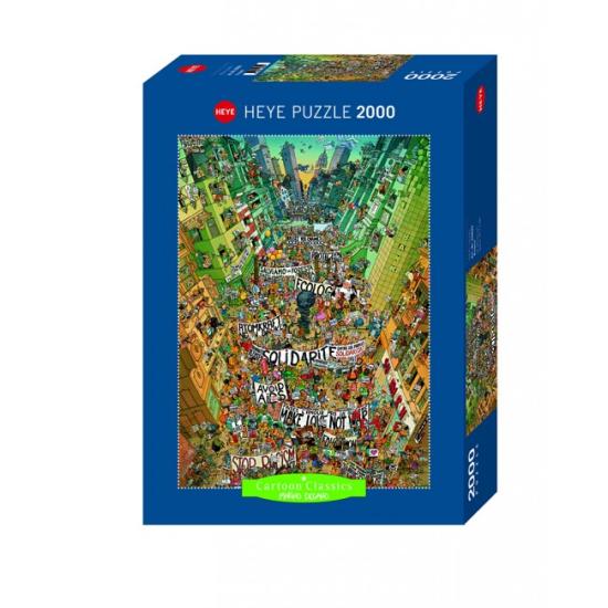 Puzzle Heye Die Manifestation aus 2000 Teilen Puzzle Heye Die Manifestation aus 2000 Teilen
