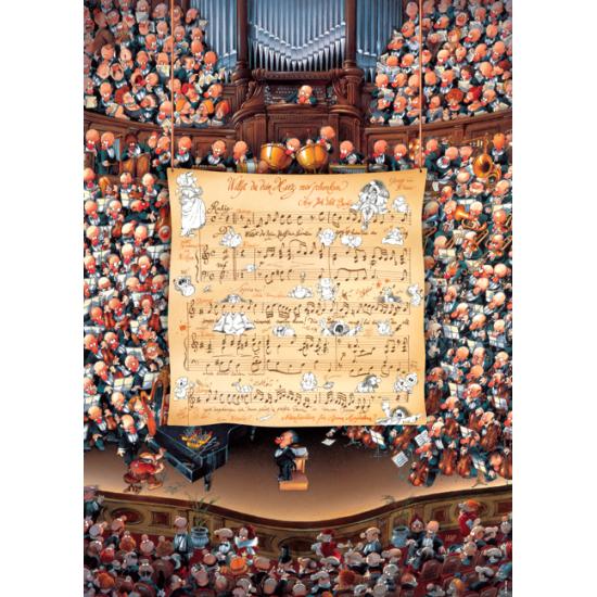 Puzzle Heye Die 1000-teiligen Noten