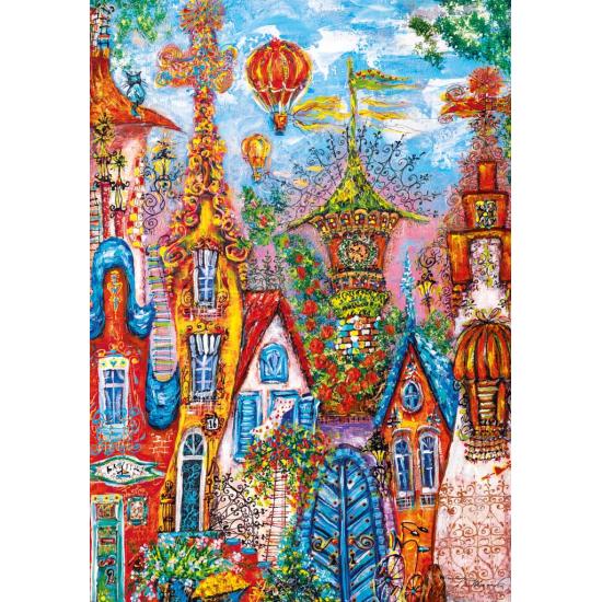 Puzzle Heye Blaues Tor 500 Teile