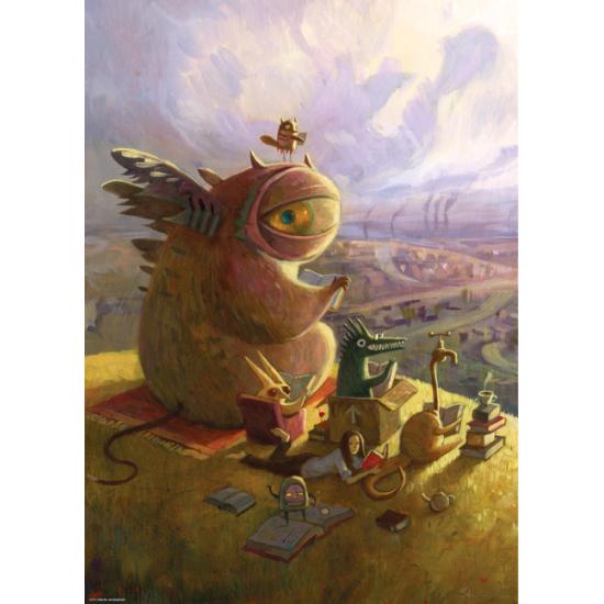 Heye Puzzle-Gruppe Lesen 1000 Teile