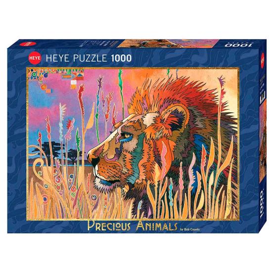 Heye Löwe ruhendes Puzzle mit 1000 Teilen