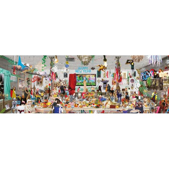 Heye Life Style Puzzle, 1000 Teile Silvesterparty Heye Life Style Puzzle, 1000 Teile Silvesterparty