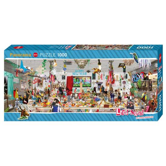 Heye Life Style Puzzle, 1000 Teile Silvesterparty Heye Life Style Puzzle, 1000 Teile Silvesterparty