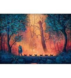 Puzzle Heye Wald März 1000 Teile