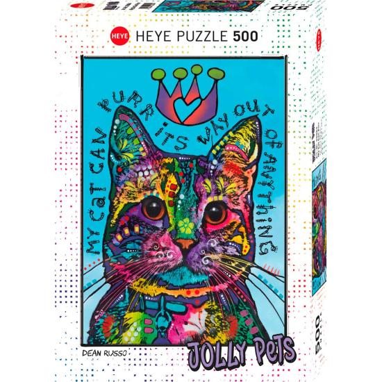 Heye My Cat Purrs Puzzle 500 Teile