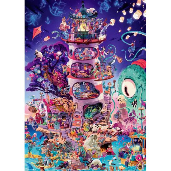 Puzzle Heye Schau, ein Leuchtfeuer 2000-teile Dreiecksbox Puzzle Heye Schau, ein Leuchtfeuer 2000-teile Dreiecksbox