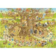 Heye Monkey Habitat 1000-teiliges Puzzle