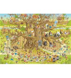 Heye Monkey Habitat 1000-teiliges Puzzle