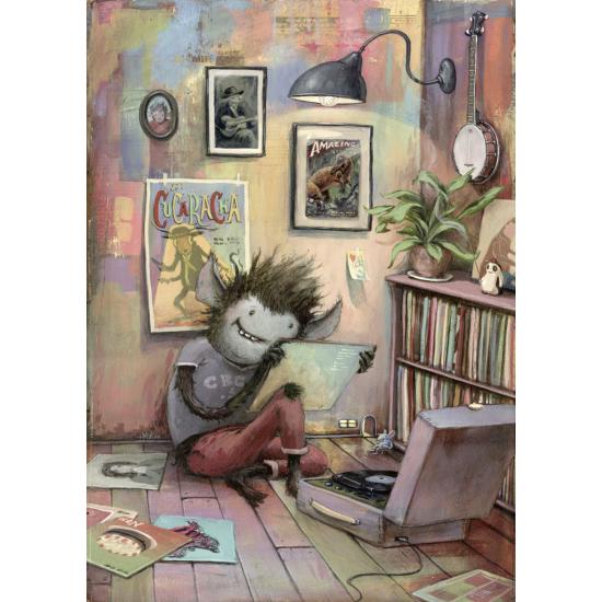 Puzzle Heye Zimmer mit Präsident von 1000 Teile