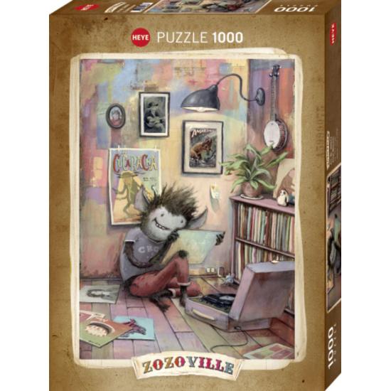 Puzzle Heye Zimmer mit Präsident von 1000 Teile
