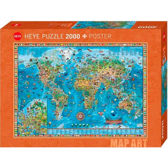 Heye Amazing World 2000-teiliges Puzzle