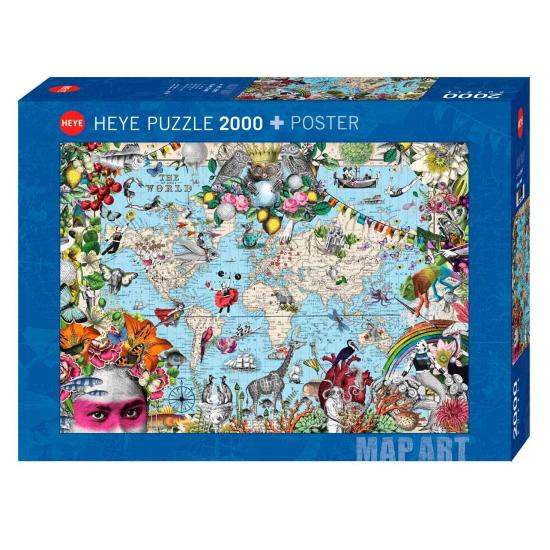 Heye Peculiar World 2000-teiliges Puzzle