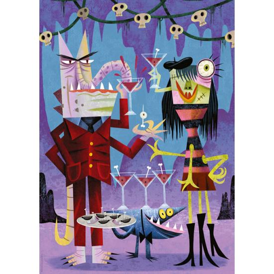 Heye Cocktail-Nacht-Puzzle 1000 Teile