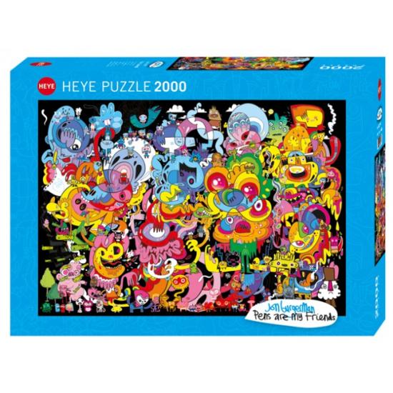 Heye New Psychedelia Puzzle mit 2000 Teilen