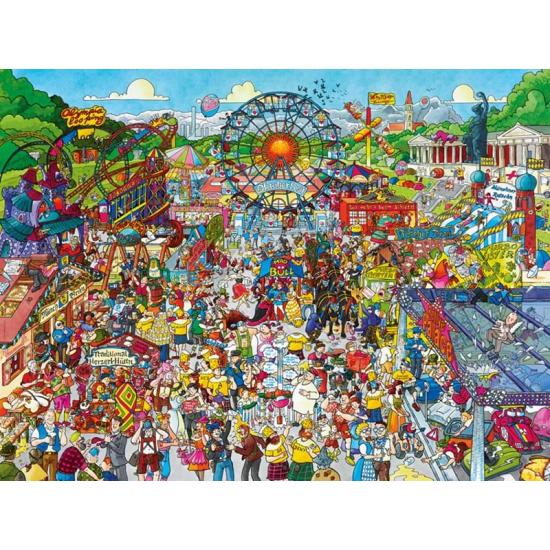 Heye Oktoberfest-Puzzle, 1500-teilige Dreiecksbox