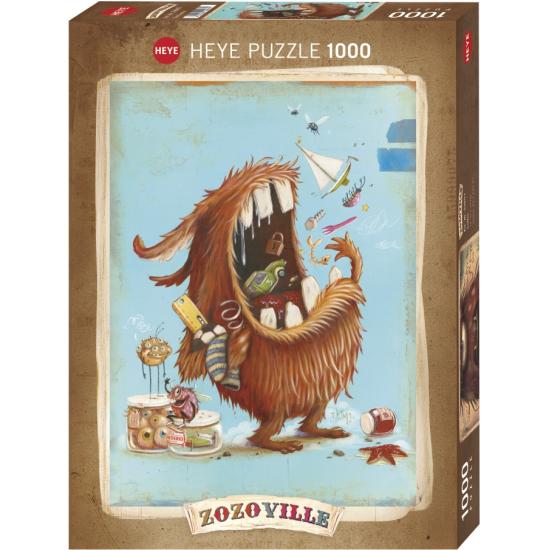 Heye Allesfresser-Puzzle 1000 Teile